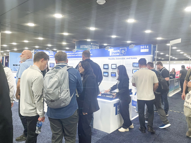 觸想Z系列新品亮相AUTOMATE 2025展臺 觸想Z系列新品亮相AUTOMATE 2025展臺